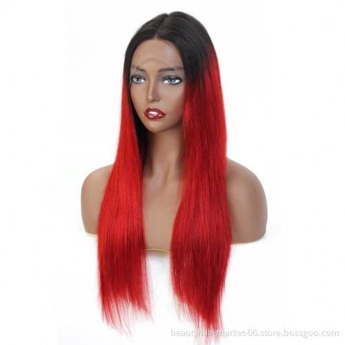 Brazilian Silky Straight Human Hair Lace Wigs Remy Straight Hair Wigs Human Hair Straight Lace Front Wigs For Black Women